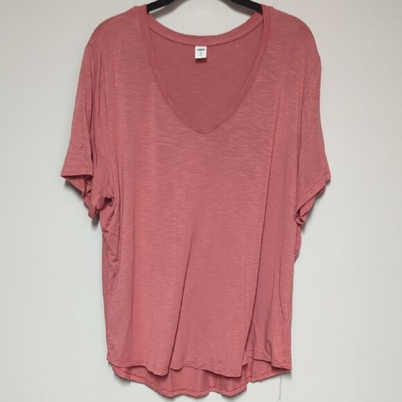 Old Navy Tops - Old Navy Pink Oversized Short Sleeve Tee